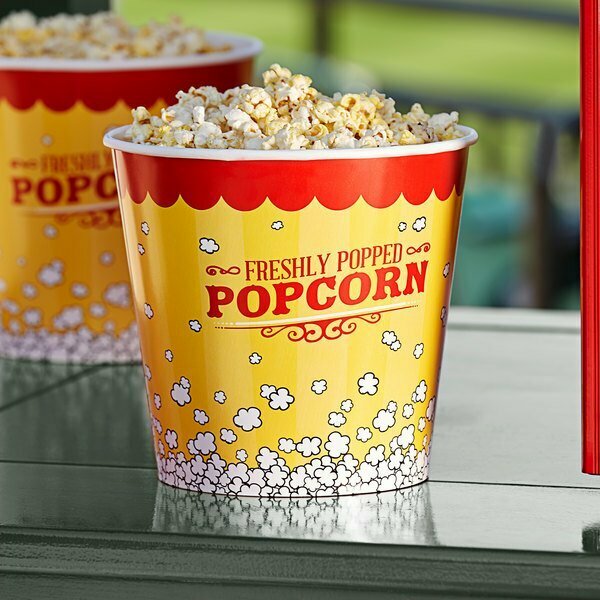 Carnival King 170 oz. Popcorn Bucket, 25PK 999VP170